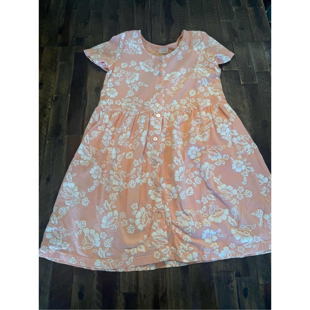 Stamp women’s Hawaiian floral vacation mini dress size medium